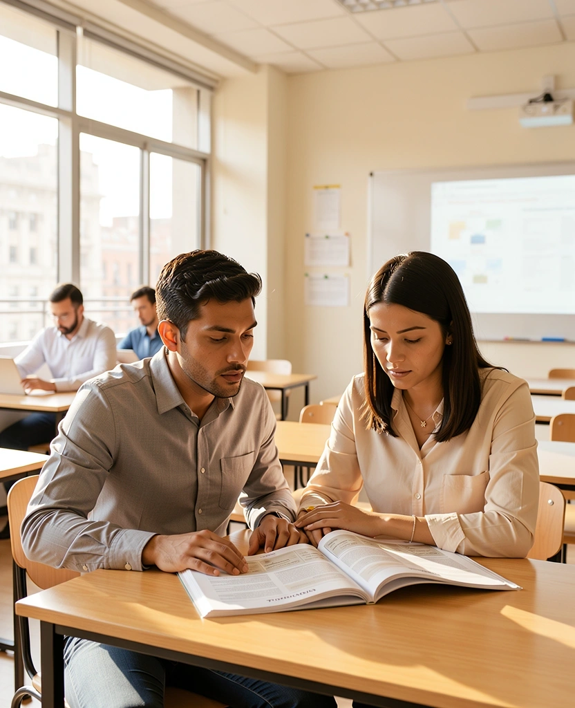 Language instruction at TOBE JQ