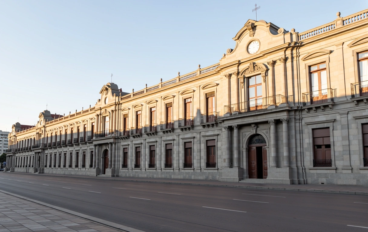 Mexico City Architectural Backdrop